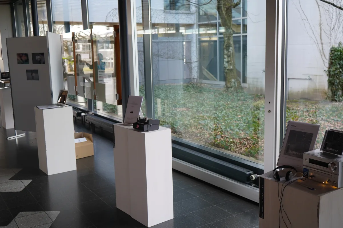 Ausstellung der Maturitätsarbeit an der KZO.